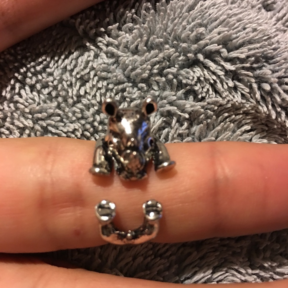 Cute Rhinoceros Ring Silver💥 - Picture 6 of 6